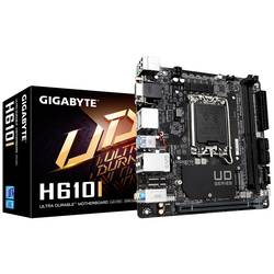 Gigabyte GA-H610I Základní deska Socket (PC) Intel® 1700 Tvarový faktor Mini-ITX Čipová sada základní desky Intel® H610 Express