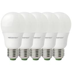 Megaman MM21963 LED Energetická třída (EEK2021) F (A - G) E27 klasická žárovka 8.6 W = 60 W teplá bílá (Ø x d) 60 mm x 109 mm 5 ks