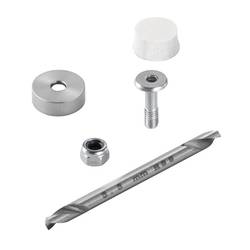 Weidmüller SD FIXING SET upevňovací sada (d x š x v) 25 x 80 x 80 mm, nerezová ocel, stříbrná, 1 ks