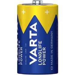 Varta LONGLIFE Power D Bli 2 baterie velké mono D alkalicko-manganová 16500 mAh 1.5 V 2 ks