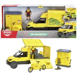 Dickie Toys model nákladního vozidla Sada DHL Delivery hotový model Model nákladního vozidla