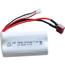 Amewi akupack Li-Ion (modelářství) 7.4 V 1500 mAh Počet článků: 2 Racingpack T-Stecksystem