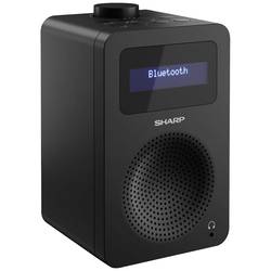 Sharp DR-430 DR-430BK stolní rádio, DAB+, DAB, FM, Bluetooth, černá