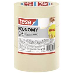 tesa Economy 55342-00000-00 malířská krycí páska bílá (d x š) 50 m x 50 mm 3 ks