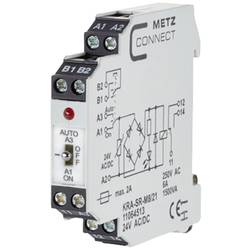 Spojovací modul 24, 24 V/AC, V/DC (max) 1 přepínací kontakt Metz Connect 11064513 1 ks