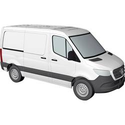 Busch 53400 H0 model osobního automobilu Mercedes Benz Sprinter skříňový vozík krátký, bílá