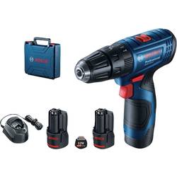 Bosch Professional GSR 120-LI aku vrtací šroubovák 12 V, 2.0 Ah Li-Ion, GSR 120-LI, vč. 2x aku, vč. nabíječky, kufřík