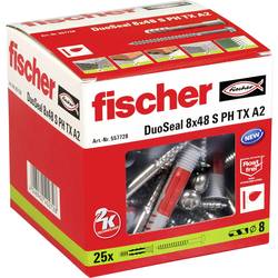 Fischer DuoSeal hmoždinka 48 mm 8 mm 557728 25 ks