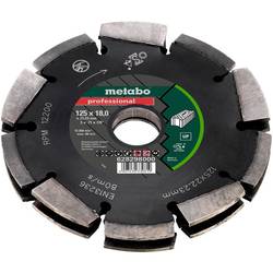 Metabo 628298000 drážkovací fréza tvrdokov Délka 175 mm Vnější Ø 125 mm 1 ks