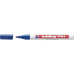 Edding 751 paint marker 4-751003 popisovač na laky modrá 1 mm, 2 mm