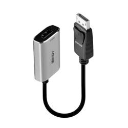 LINDY Monitor adaptér [1x HDMI zásuvka - 1x zástrčka DisplayPort] 41094 0.11 m