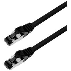 Maxtrack TI 29-1 L RJ45 síťové kabely, propojovací kabely CAT 8.1 S/FTP 1.00 m černá 1 ks