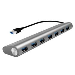 LogiLink UA0308 7 portů USB 3.0 hub šedá