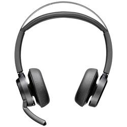 HP Poly Voyager Focus 2 Sluchátka On Ear Bluetooth®, 77Y88AA, stereo, černá, Potlačení hluku