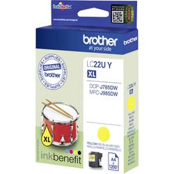 Brother Ink LC-22U Y originál žlutá LC22UY