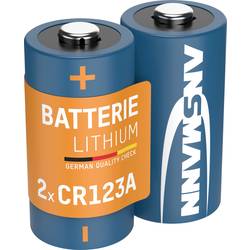 Ansmann CR17335 fotobaterie CR-123A lithiová 1375 mAh 3 V 2 ks