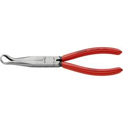 Knipex 38 91 200 pro elektroniku a jemnou mechaniku ploché jehlové kleště 45° zahnuté 200 mm