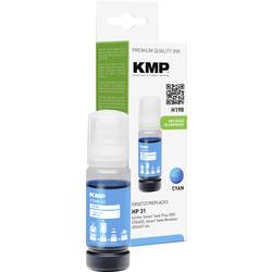 KMP Ink refill náhradní HP 31, 1VU26AE kompatibilní azurová 70 ml H198 1769,0003