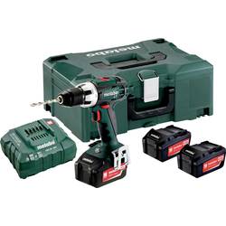 Metabo BS 18 LT SET aku vrtací šroubovák 18 V, 4.0 Ah Li-Ion, 602102960, vč. 3x aku, vč. nabíječky, kufřík