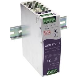 Mean Well WDR-120-24 síťový zdroj na DIN lištu, 24 V/DC, 5 A, 120 W, výstupy 1 x