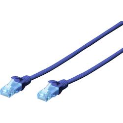 Digitus DK-1511-030/B RJ45 síťové kabely, propojovací kabely CAT 5e U/UTP 3.00 m modrá 1 ks