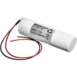 Emmerich 24D4000S akumulátor do nouzových světel s kabelem 2.4 V 4000 mAh