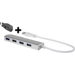 Renkforce 4 porty USB 3.0 hub s hliníkovým krytem hliník