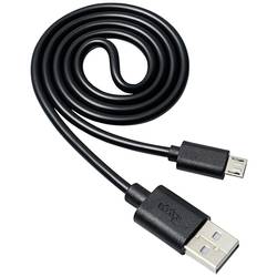 Akyga USB kabel USB-A zástrčka, USB Micro-B zástrčka 0.60 m černá AK-USB-05