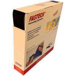 FASTECH® B50-SK--JV999925 pásek se suchým zipem zalepení akrylátem jersey (d x š) 25 m x 50 mm černá 25 m