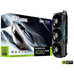 Zotac grafická karta Nvidia GeForce RTX 4080 Super GAMING Trinity Black Edition 16 GB GDDR6X-RAM PCIe x16 DisplayPort, HDMI™ NVIDIA G-Sync