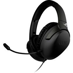 Asus ROG Strix Go Sluchátka Over Ear kabelová, 90YH02Q1-B2UA00, stereo, černá, Redukce šumu mikrofonu, Potlačení hluku