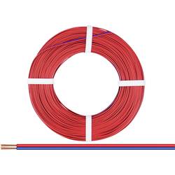 Donau Elektronik 225-020-25 lanko/ licna 2 x 0.25 mm² červenomodrá 25 m