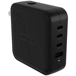 HYPER HyperJuice® 100W USB-C napájecí adaptér k notebooku 100 W vnitřní USB-C®, USB 3.2 Gen 1 (USB 3.0) GaN, s adaptérem pro Evropu, s britským adaptérem, s