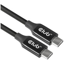 club3D Kabel USB-C USB-C ® zástrčka 5.00 m černá CAC-1535