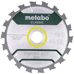 Metabo 628417000 pilový kotouč 190 x 30 mm Počet zubů (na palec): 18 1 ks