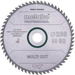 Metabo 628495000 pilový kotouč 235 x 30 x 2.4 mm Počet zubů (na palec): 60 1 ks