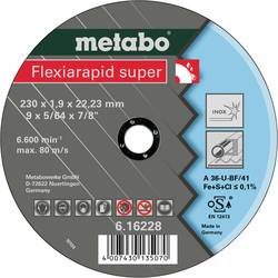 Metabo 616228000 řezný kotouč rovný 25 ks