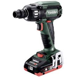 Metabo SSW 18 LTX 400 BL 602205800 aku rázový utahovák 18 V Počet přibalených akumulátorů 2 4 Ah LiHD