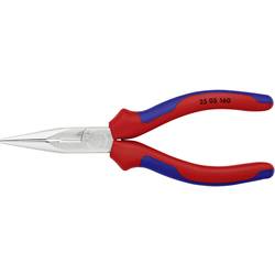 Knipex 25 05 160 pro elektroniku a jemnou mechaniku ploché jehlové kleště rovné 160 mm