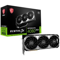 MSI grafická karta Nvidia GeForce RTX 4080 Super VENTUS 3X OC 16 GB GDDR6X-RAM PCIe x16 DisplayPort, HDMI™ NVIDIA G-Sync , přetaktovaná