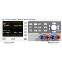 Rohde & Schwarz NGA142 laboratorní zdroj s nastavitelným napětím, 100 V (max.), 2 A (max.), 80 W, lze dálkově ovládat, lze programovat, výstup 2 x, 5601.8002.05