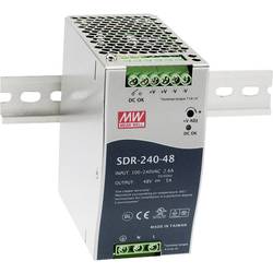 Mean Well SDR-240-48 síťový zdroj na DIN lištu, 48 V/DC, 5 A, 240 W, výstupy 1 x