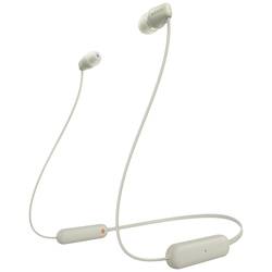 Sony WI-C100 In Ear Headset Bluetooth®, WIC100C.CE7, stereo, tmavě šedá (taupe)