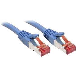 LINDY 47719 RJ45 síťové kabely, propojovací kabely CAT 6 S/FTP 2.00 m modrá s ochranou 1 ks