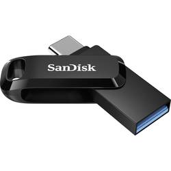 SanDisk Ultra Dual Drive Go USB paměť pro smartphony/tablety černá 64 GB USB 3.2 Gen 1 (USB 3.0), USB-C®