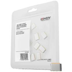 LINDY Zámek k portu USB-C® sada 10 ks oranžová bez klíče 40440