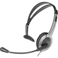 Panasonic RP-TCA 430 Sluchátka On Ear kabelová, RP-TCA 430, mono, stříbrná, černá