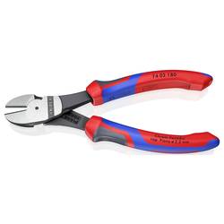 Knipex Seitenschneider 74 02 180 dílna silové boční štípací kleště s fazetou 180 mm