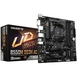 Gigabyte B550M DS3H AC Základní deska Socket (PC) AMD AM4 Tvarový faktor Micro-ATX Čipová sada základní desky AMD® B550