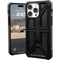 Urban Armor Gear Monarch zadní kryt na mobil Apple iPhone 15 Pro Max karbonová